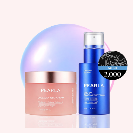 Pearla Glass Glow Facial Skincare Set